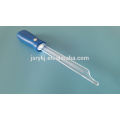 Disposable gynecological cervical depressor with light source